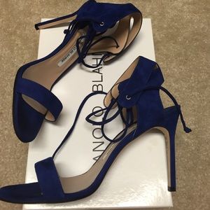 Suede Manolo Blahnik